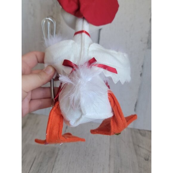 Annalee Christmas chef white goose duck home decor - Picture 6 of 6